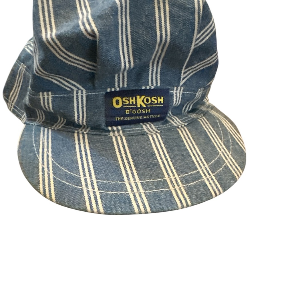 OshKosh B'gosh Blue Striped Cap from the 80s!